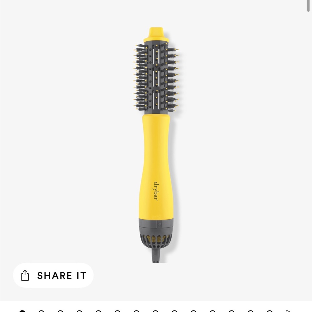 Drybar Yellow Hair Styling Brush One Shot